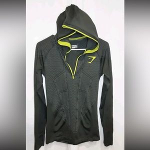 Gymshark Onyx V1 Hoodie (lime green)